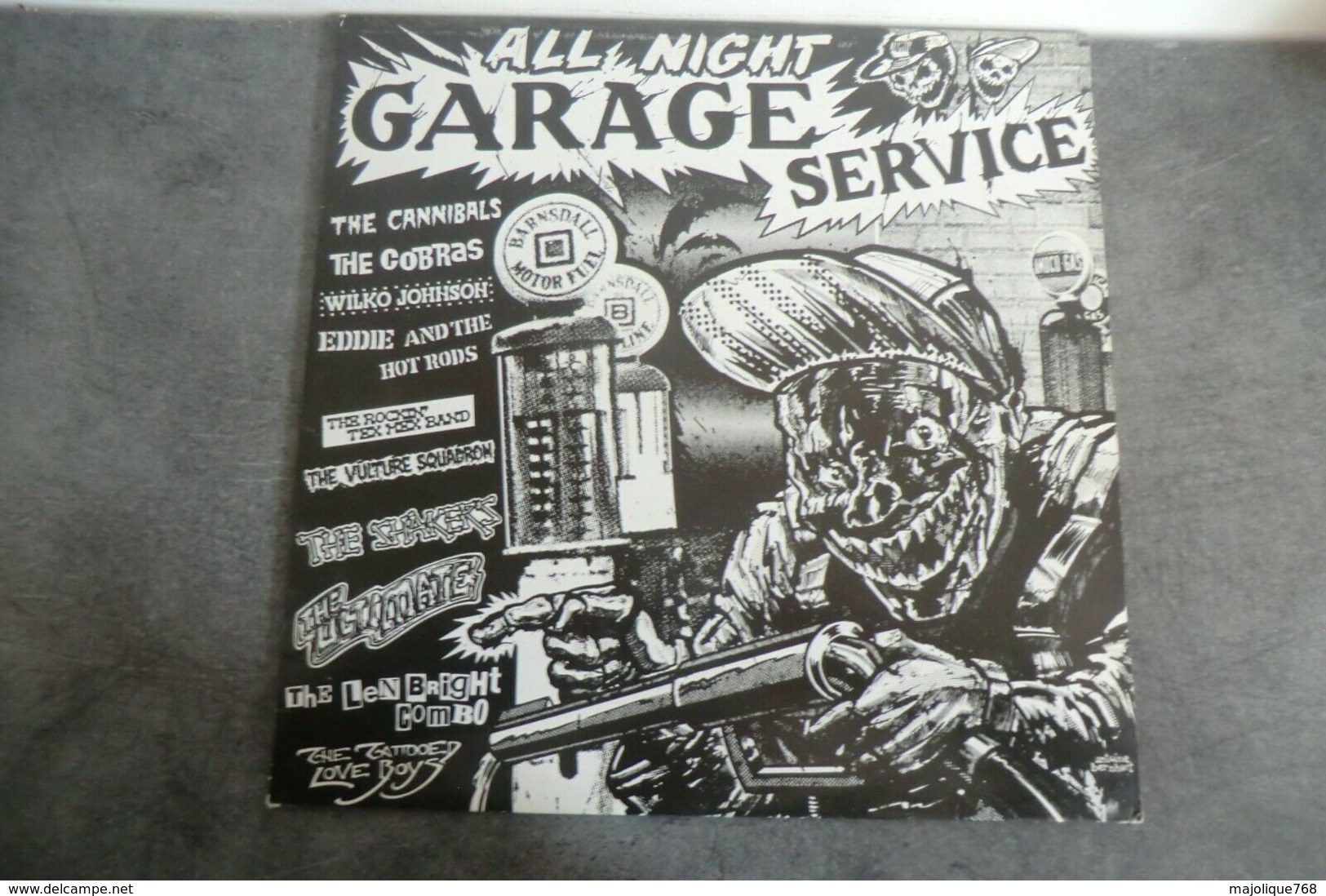 Disque - All Night Garage Service - Waterfront Records WF 029 - 1986 - - Rock