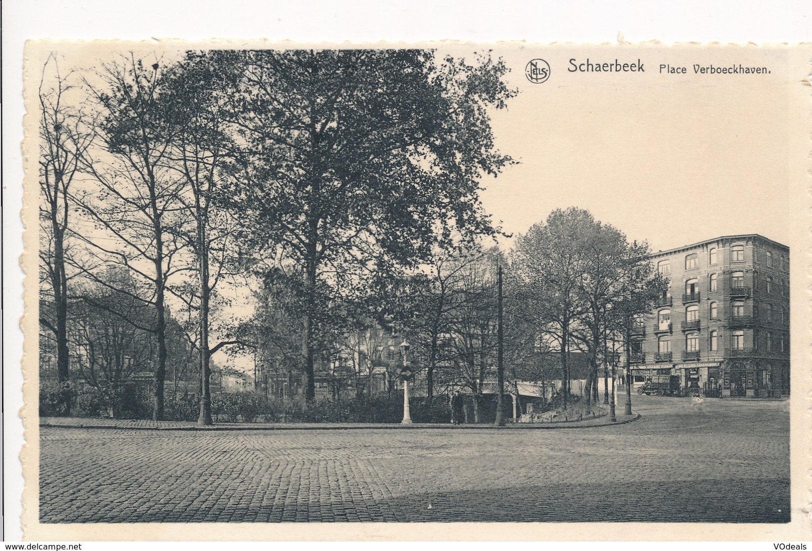 CPA - Belgique - Brussels - Bruxelles - Schaerbeek - Place Verbroeckhaven - Schaarbeek - Schaerbeek