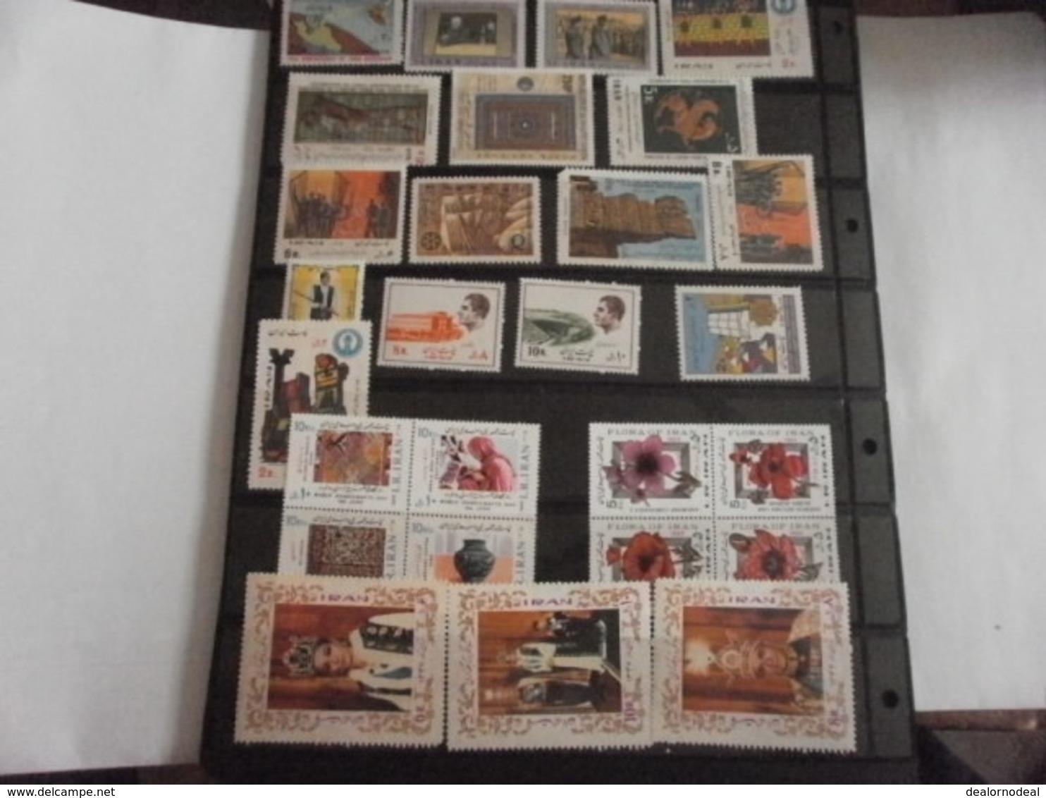 Stamp Sets Double Sided Offer 1974 1975 1986 - Iran