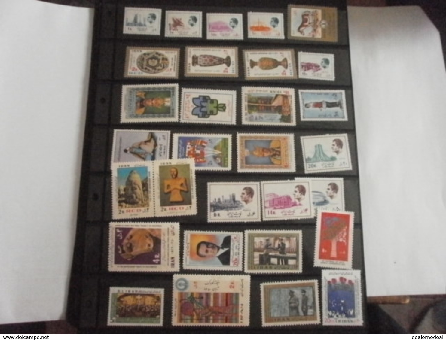 Stamp Sets Double Sided Offer 1974 1975 1986 - Iran