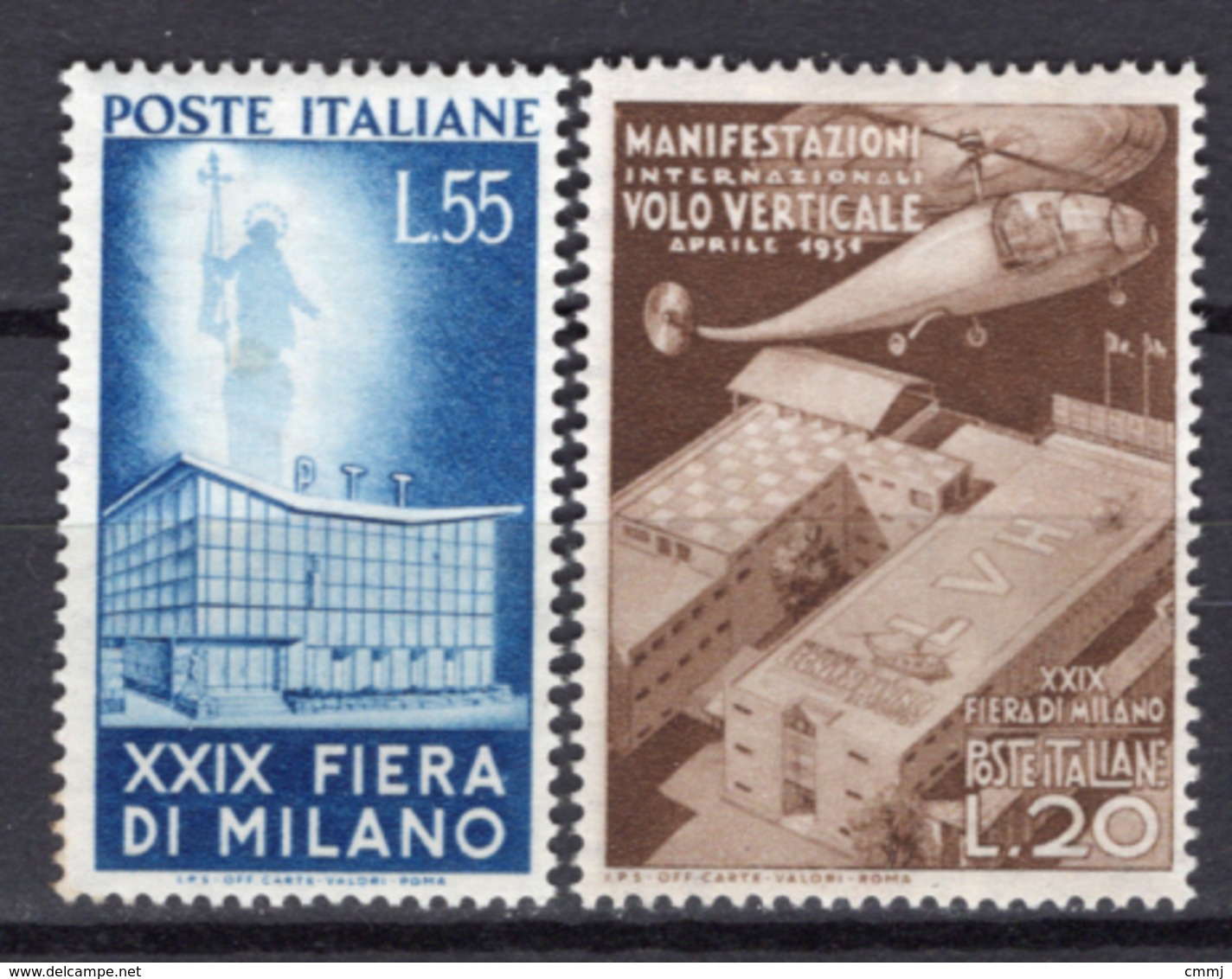 1951 -  Italia - Italy - - Unif.  657/658 - LH - (C17647.21.) - 1946-60: Nuovi