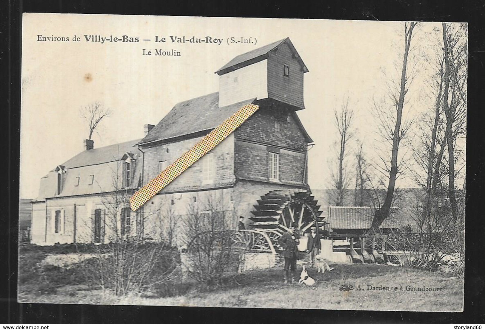 Cpa 7620161 Environs De Villy Le Bas , Le Val Du Roy Le Moulin - Other & Unclassified