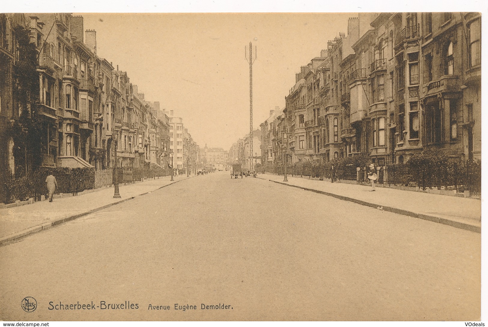 CPA - Belgique - Brussels - Bruxelles - Schaerbeek - Avenue Eugène Demolder - Schaarbeek - Schaerbeek