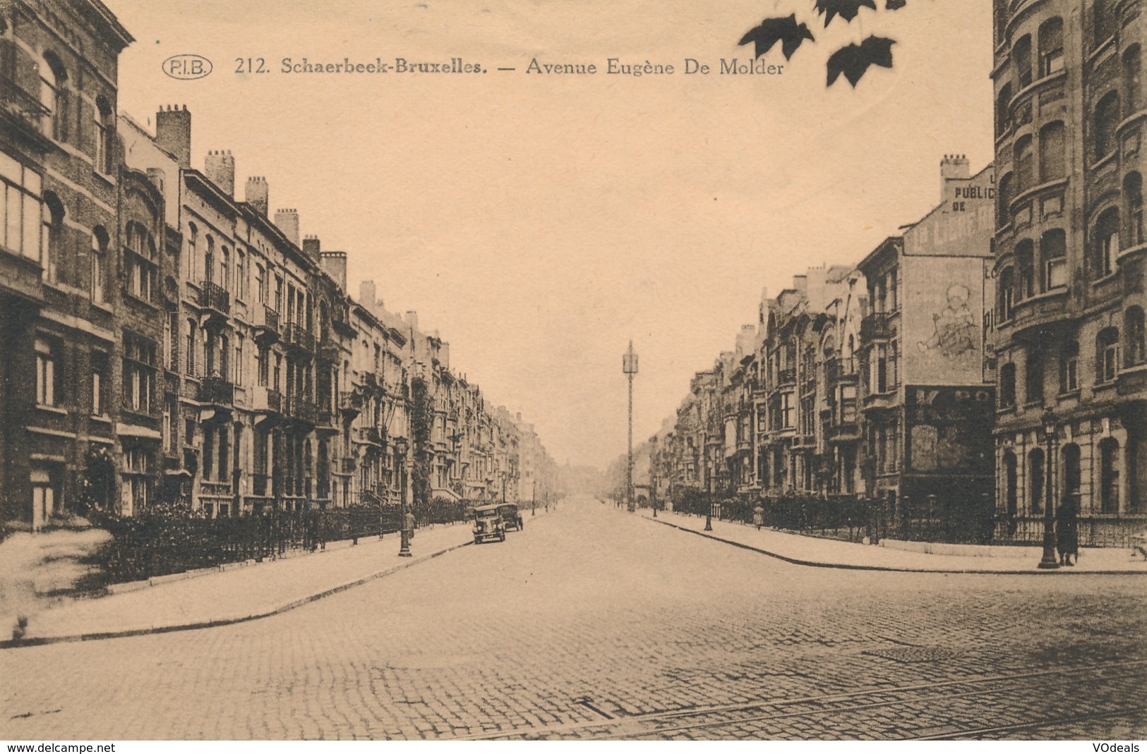 CPA - Belgique - Brussels - Bruxelles - Schaerbeek - Avenue Eugène Demolder - Schaarbeek - Schaerbeek