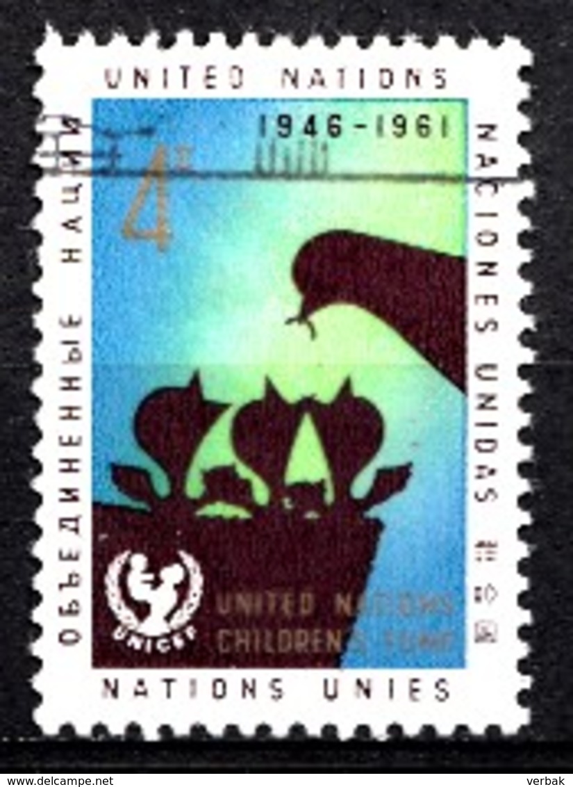 Nations Unies New-York 1961  Mi.Nr: 113 UNICEF  Oblitèré / Used / Gebruikt - Oblitérés