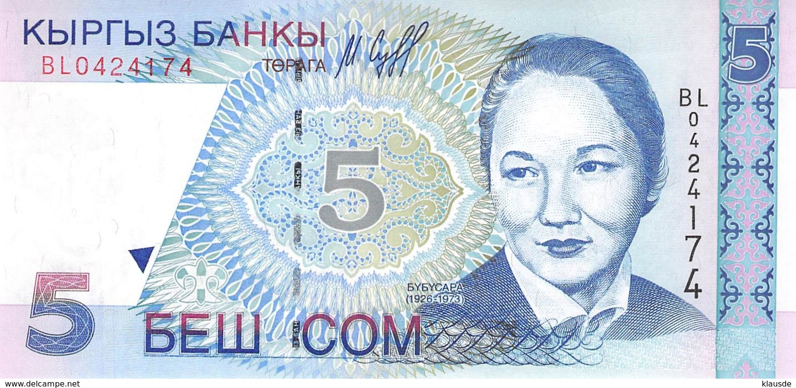 Kasachstan - 5 Tyin UNC - Kasachstan