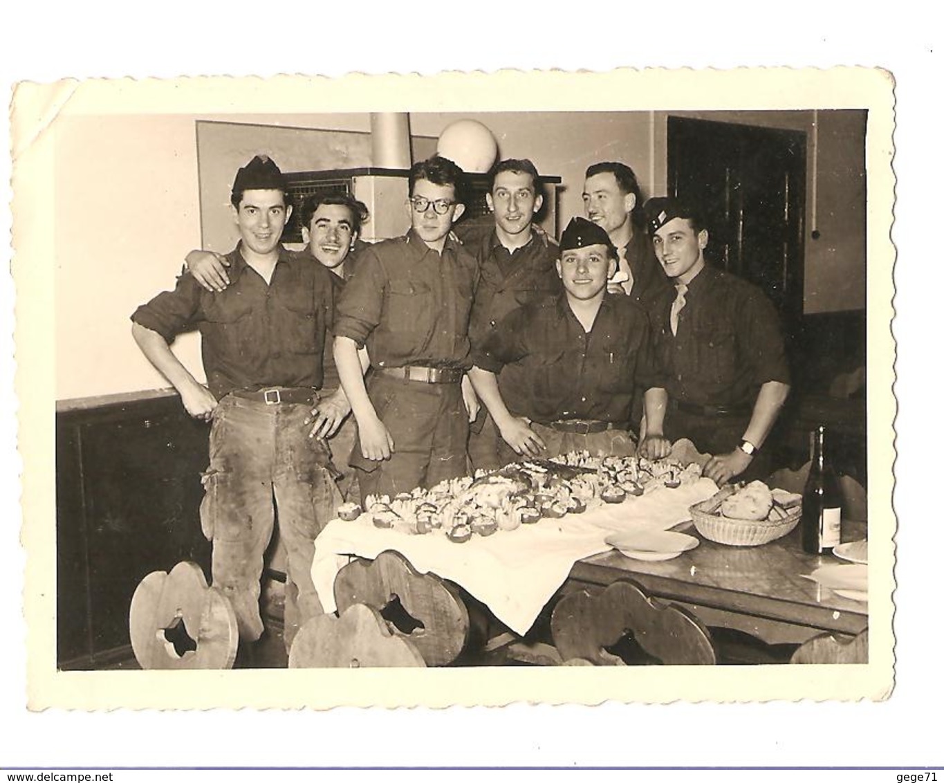 Camp De Stetten - Allemagne - Sortant Album Camp Stetten - La Quille ? Repas Fetes - Guerre, Militaire