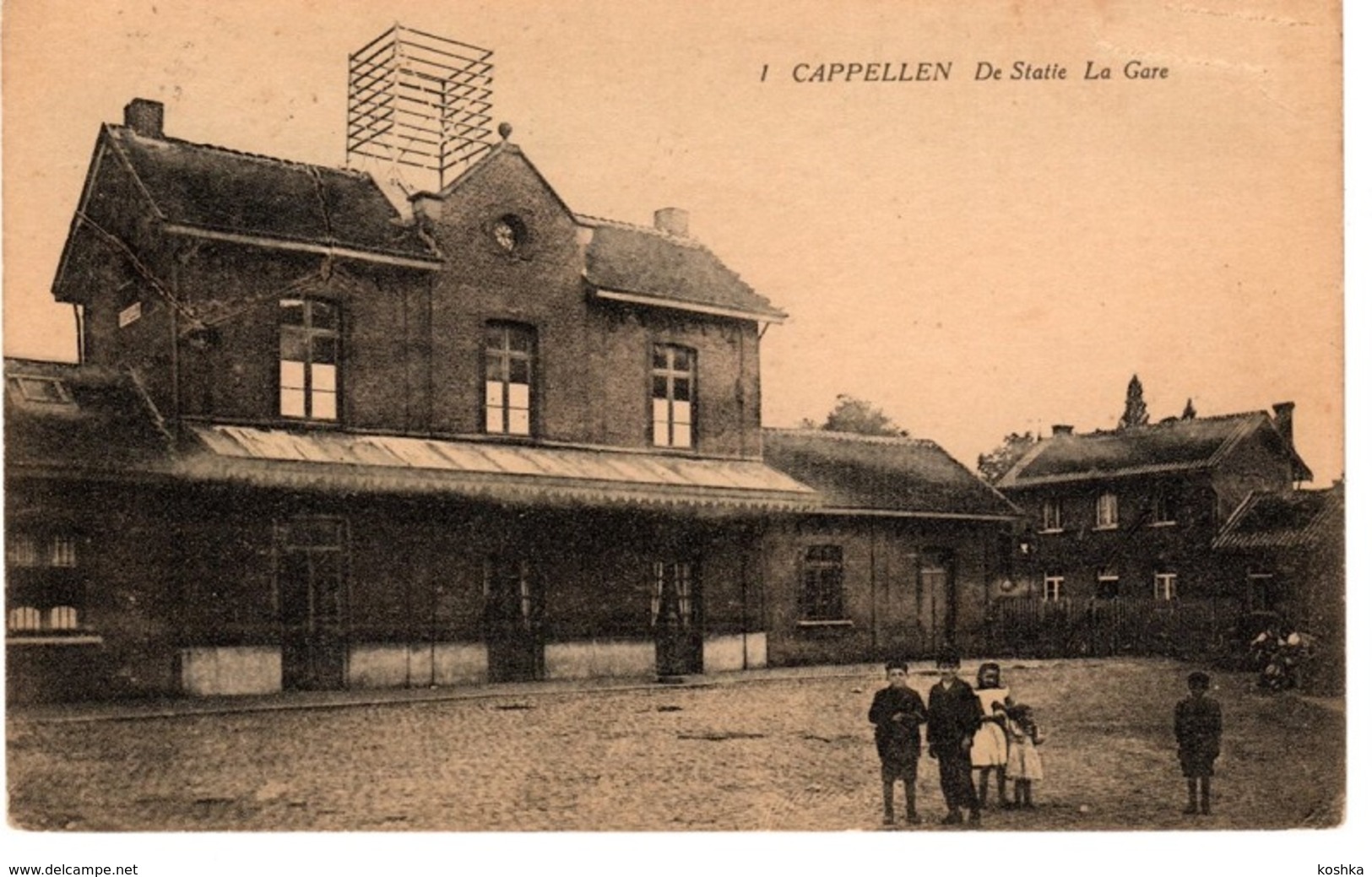 Cappellen - Statie - Gare - Marcovici - 1923 - C - Kapellen