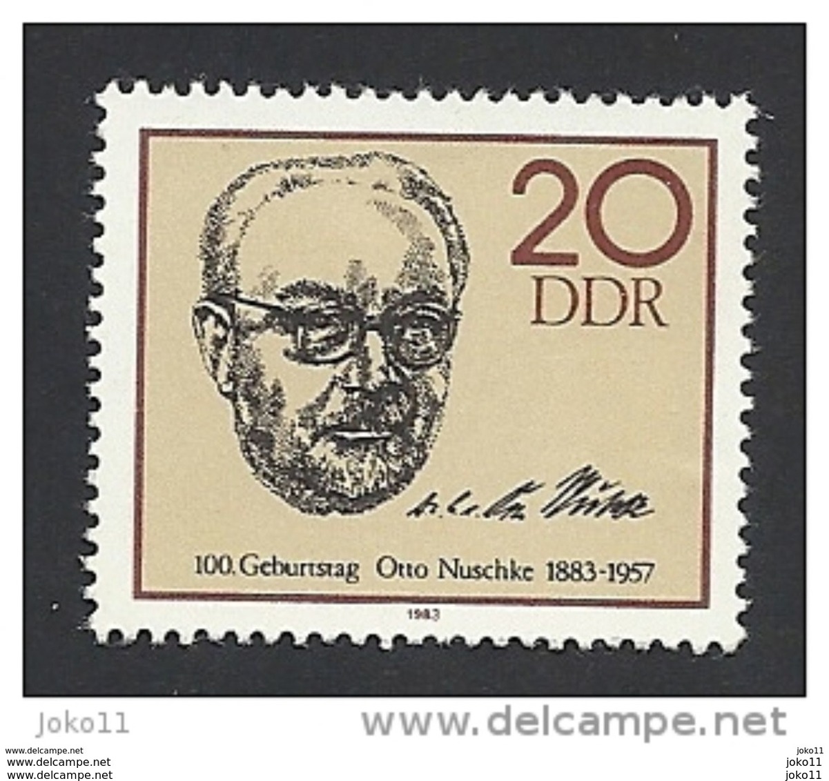 DDR, 1983, Michel-Nr. 2774, **postfrisch - Neufs