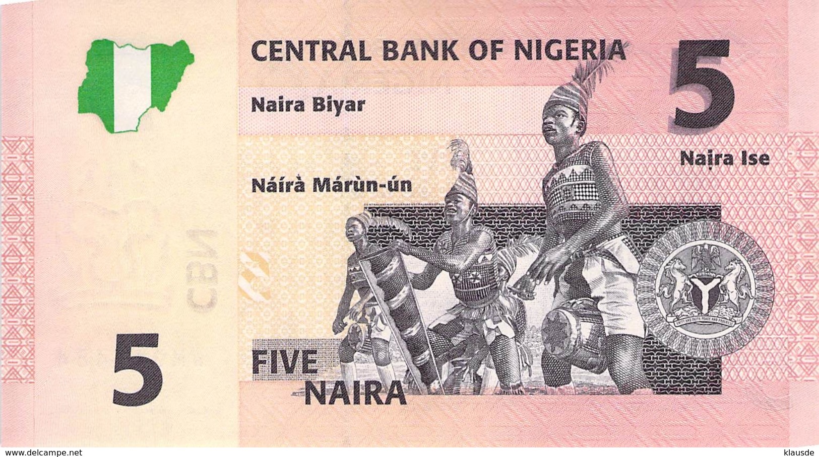 5 Naira Nigeria 2006 UNC - Nigeria