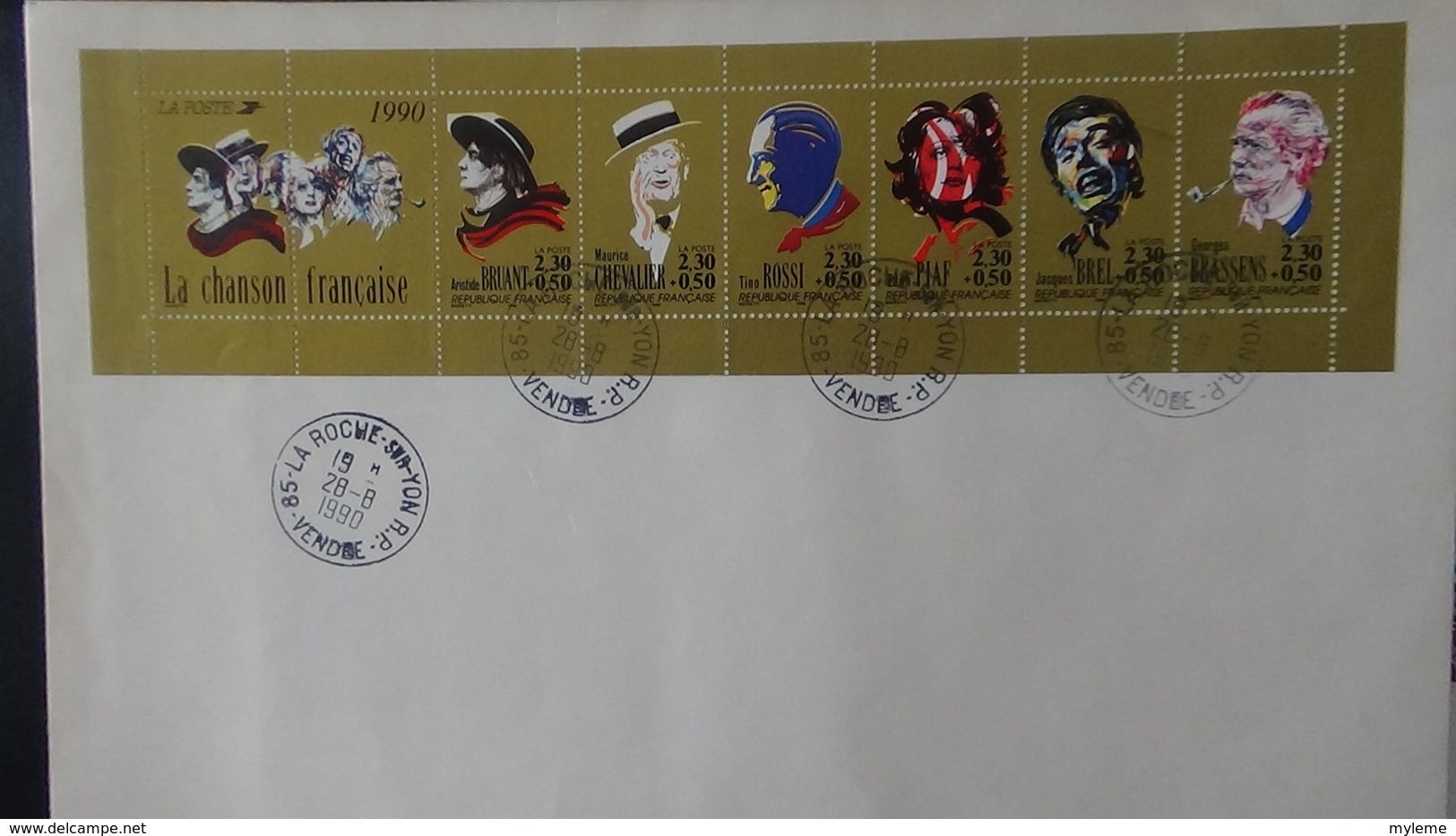 France timbres, blocs et carnets avec pour la plupart, de belles oblitérations. A saisir !!!