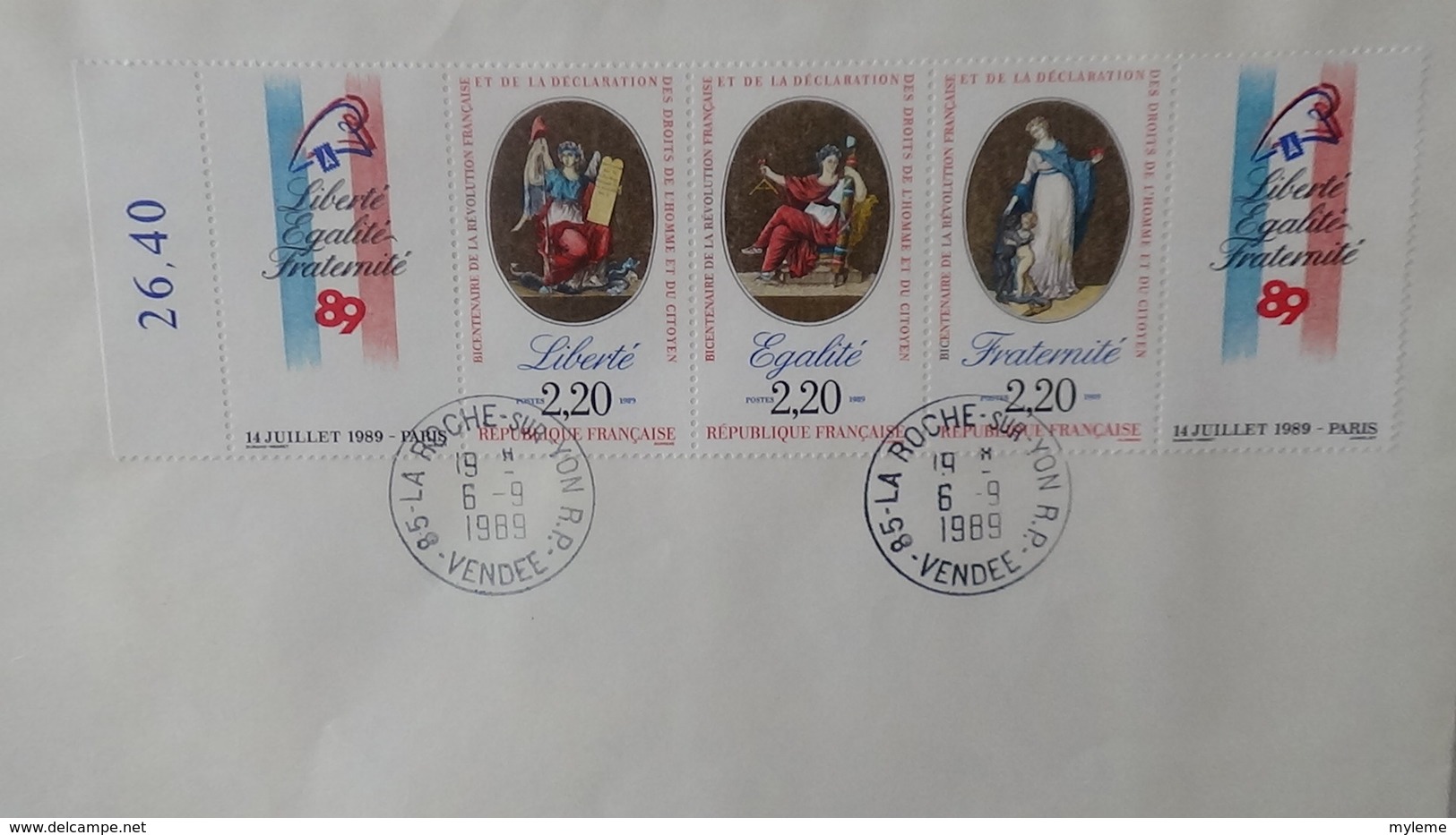 France timbres, blocs et carnets avec pour la plupart, de belles oblitérations. A saisir !!!