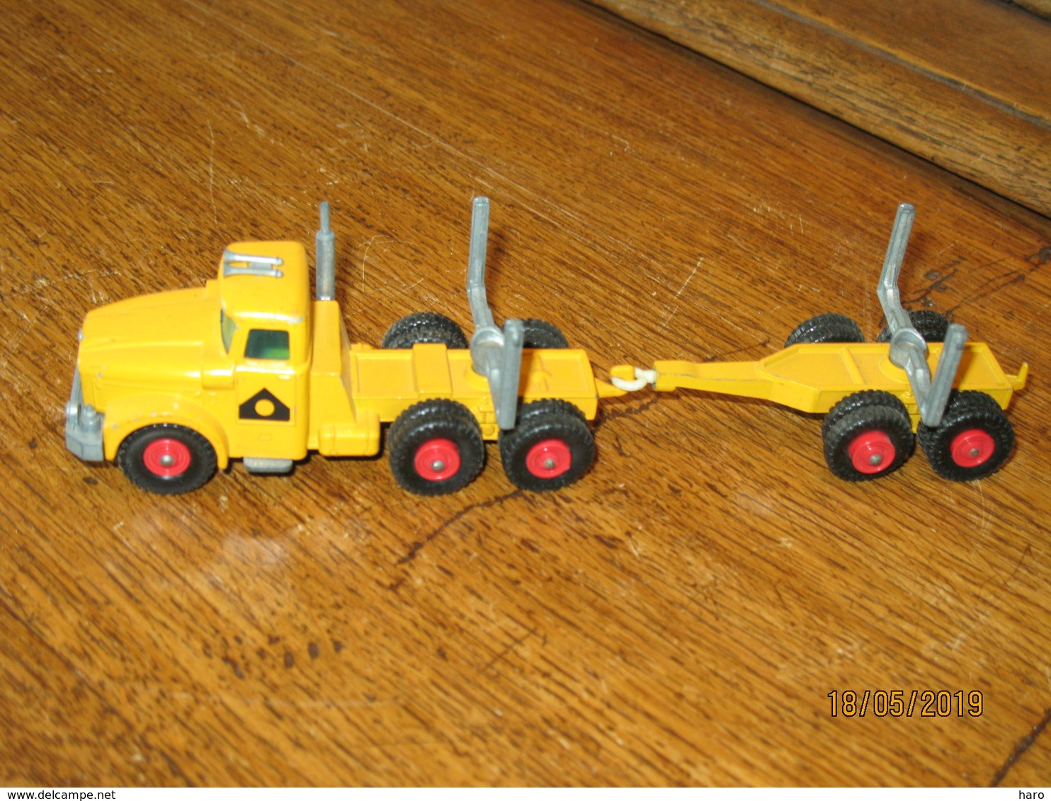 MATCHBOX - Lesney - K  10 - Pipe Truck  - Etat D'usage - Jeu, Jouet, Camion,... - Oud Speelgoed