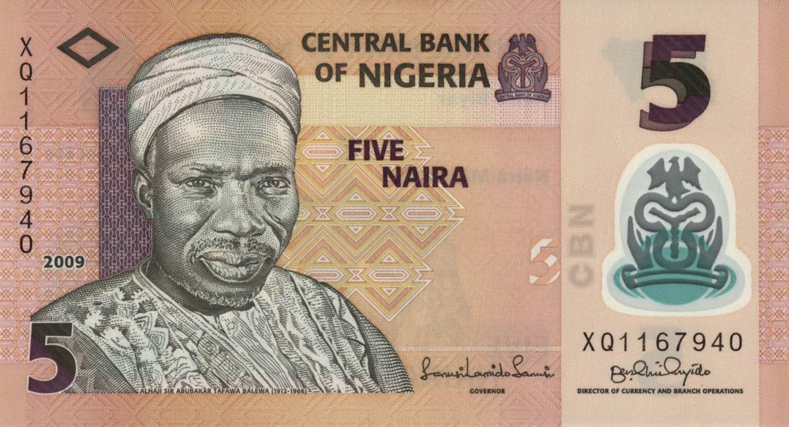 6668-2019    BILLET DE BANQUE   NIGERIA - Nigeria