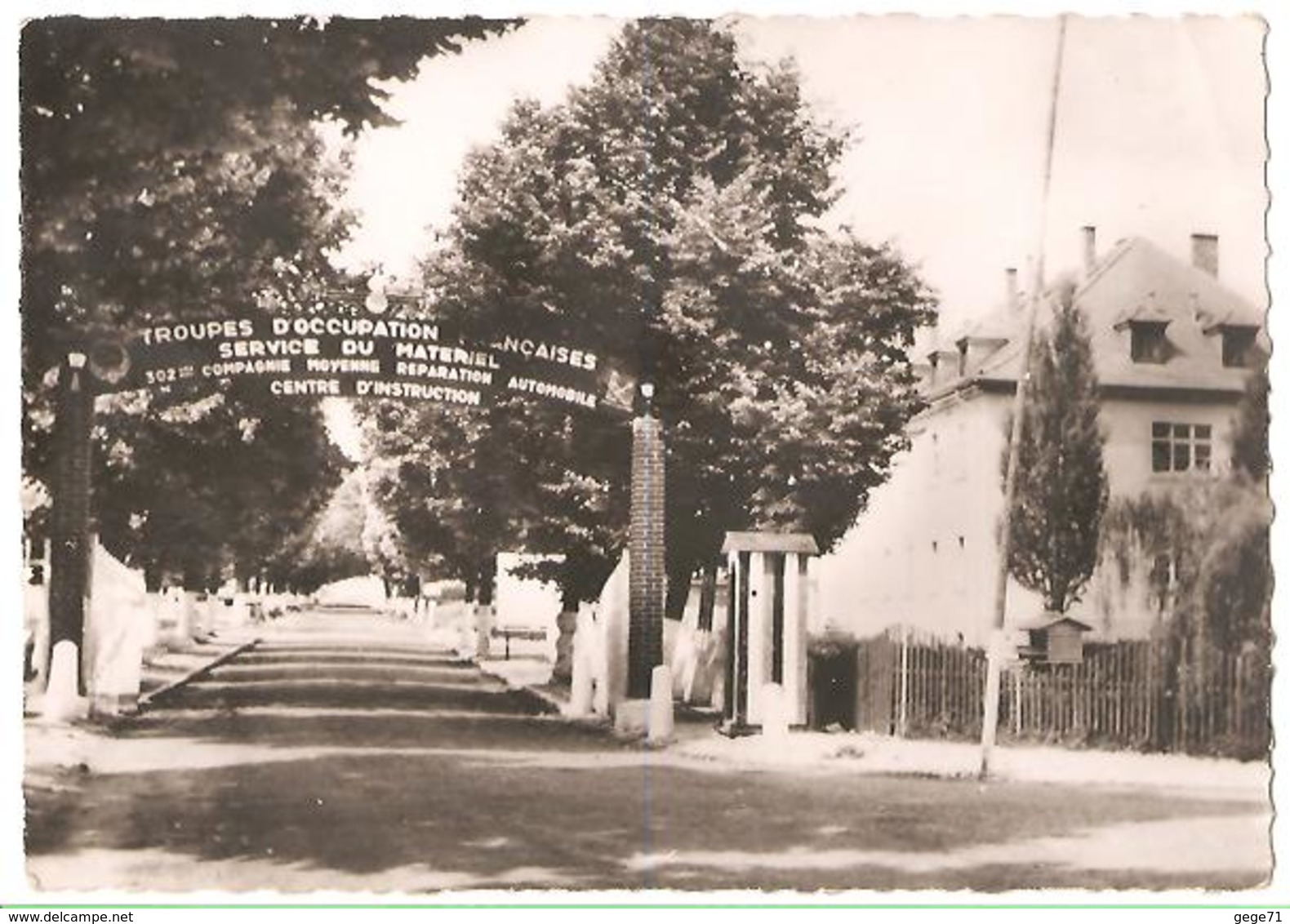 Camp De Stetten - Allemagne - Service Du Materiel - Barracks