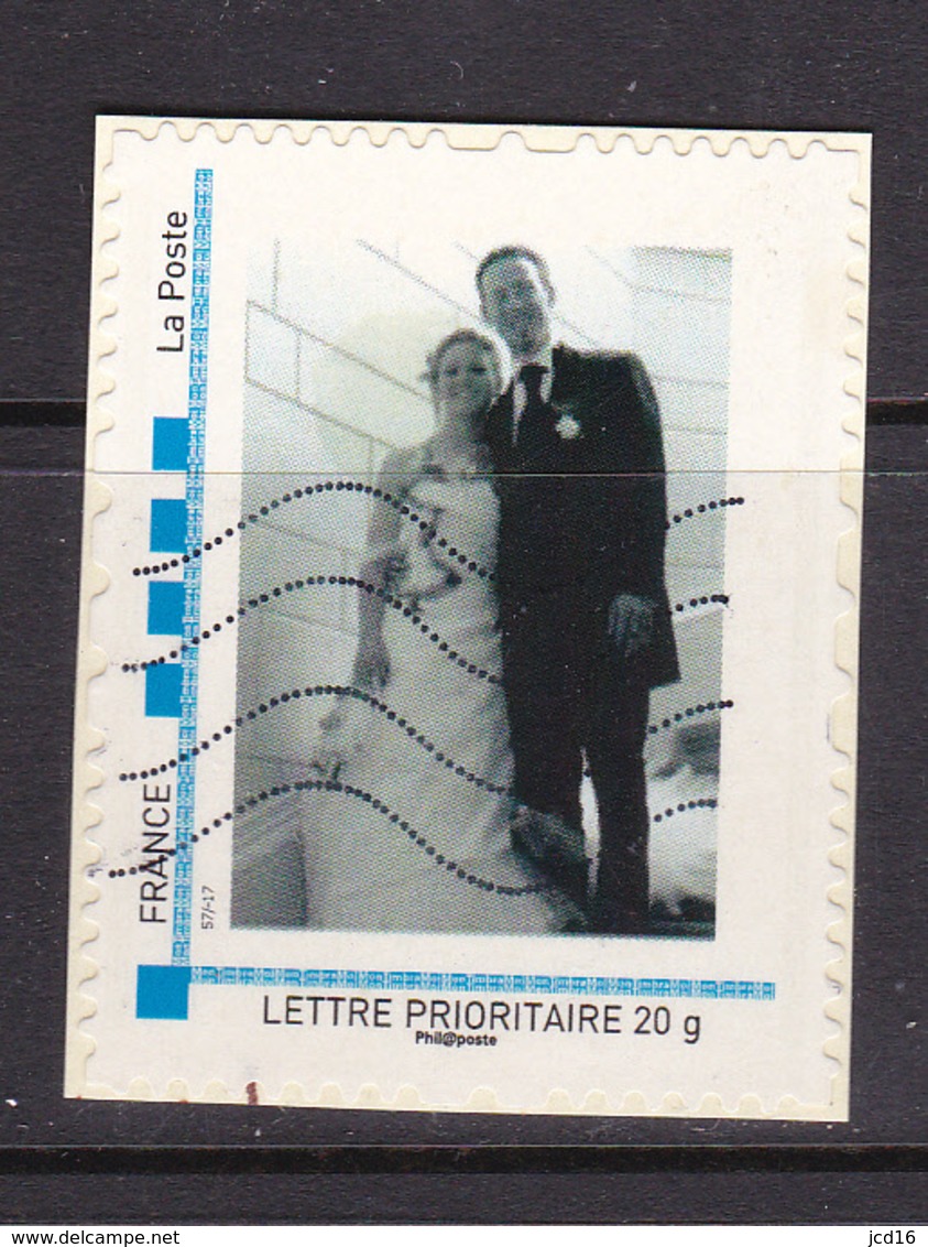 FRANCE Montimbramoi Collector Couple Mariés Oblitéré - Collectors