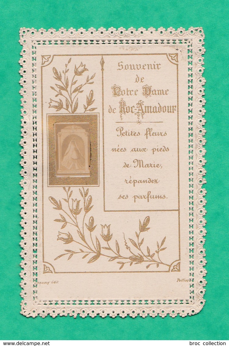 Canivet Notre-Dame De Rocamadour, Prière Du Pèlerin - Images Religieuses