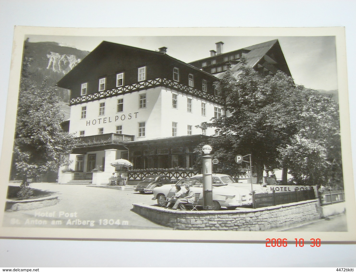 C.P.A.- Autriche - Saint Anton Am Arlberg - Hôtel Post - 1952 - SUP (BK 51) - St. Anton Am Arlberg