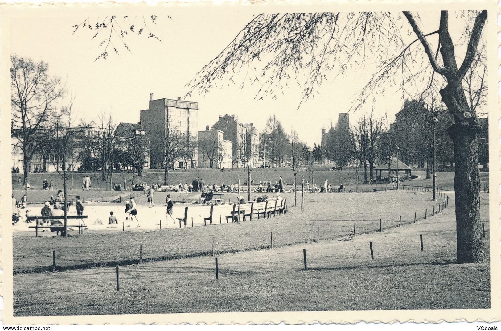 CPA - Belgique - Brussels - Bruxelles - Schaerbeek - Square François Riga - Schaarbeek - Schaerbeek