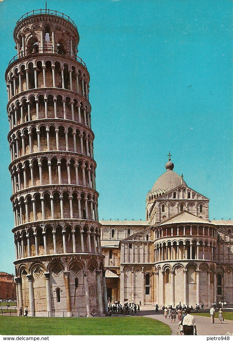 Pisa (Toscana) Campanile (Torre Pendente) E Abside Duomo, Clocker Et Abside Du Dome - Pisa