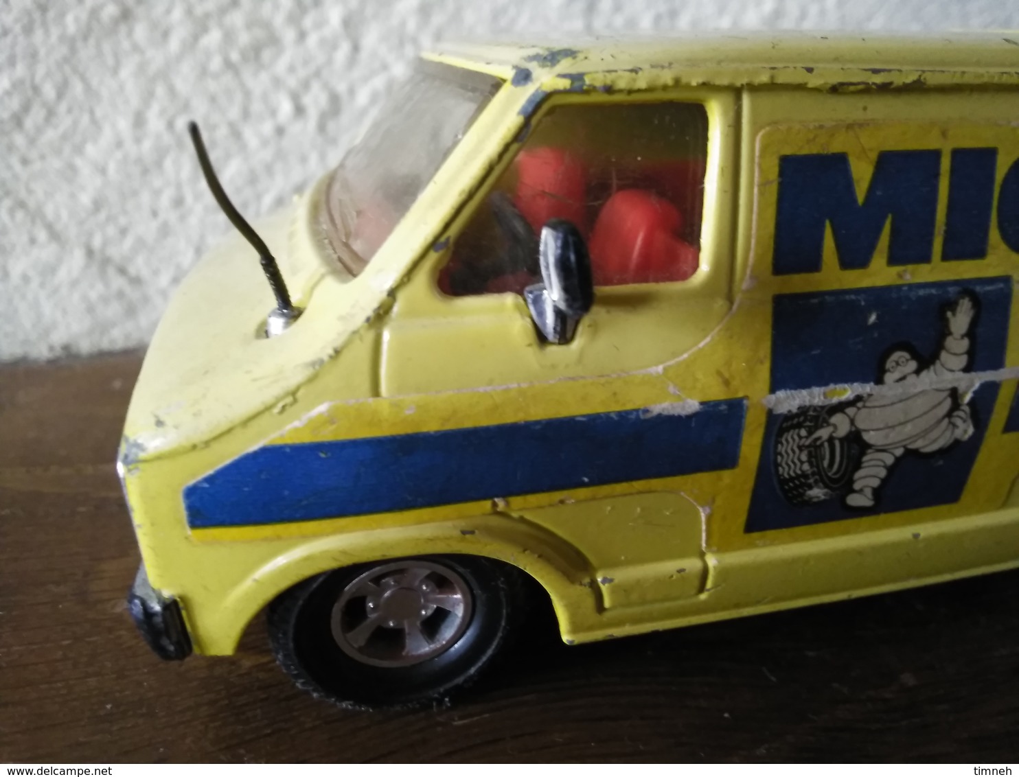 MICHELIN - MATCHBOX - tôle - DODGE VAN SUPER KINGS - 1979 MADE IN ENGLAND LESNEY - BIBENDUM -