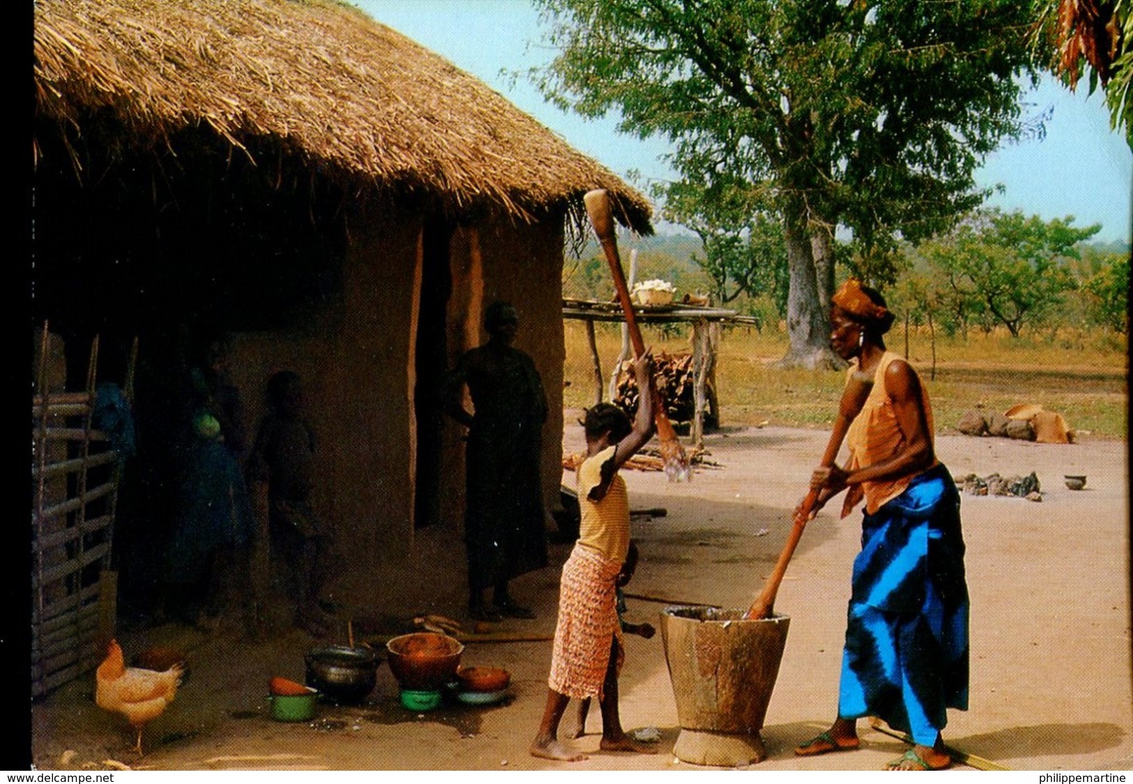 Afrique En Couleurs : Préparation Du Repas - Non Classés