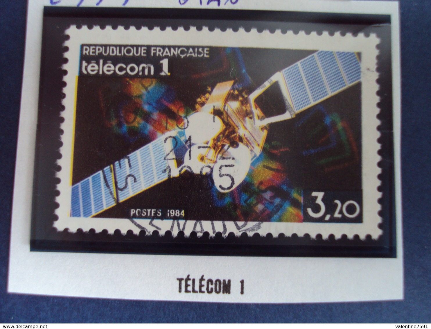 1984  - Timbre Oblitéré N°   2333   " Telecom 1     "    0.40 - Oblitérés