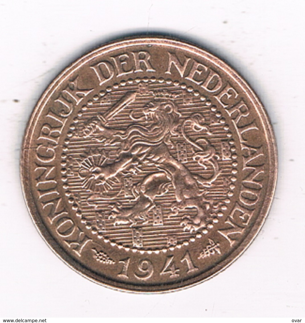 2 1/2  CENT 1941   NEDERLAND /4146/ - 2.5 Cent