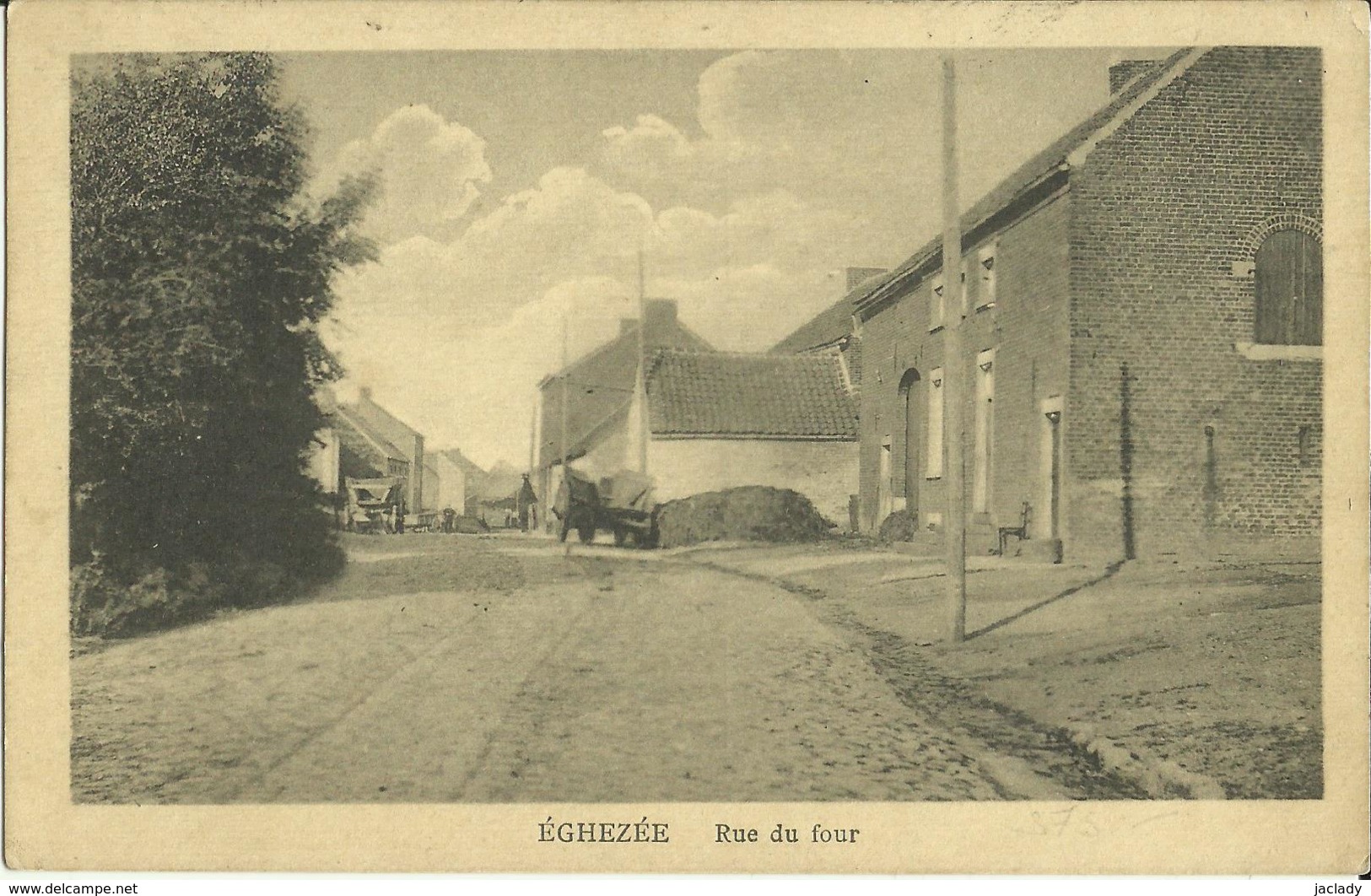 Eghezée -- Rue Du Four.   (2 Scans) - Eghezée