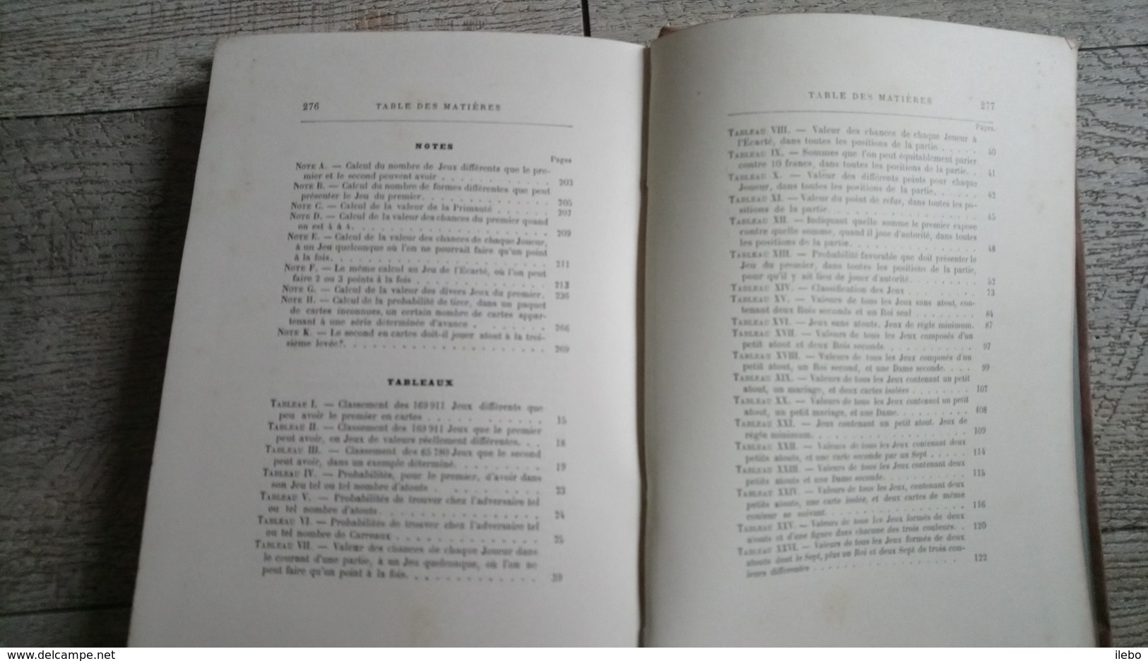 Traité Mathématique De L'écarté De émile Dormoy 1887 Préface De Francisque Sarcey Jeu De Cartes - Jeux De Société