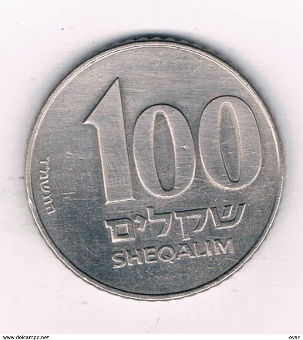 100 SHEQALIM  1984-1985 ISRAEL /4157/ - Israel