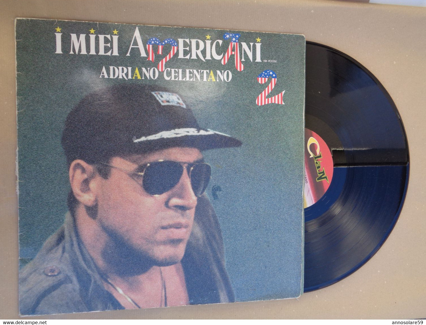 DISCO 33 GIRI LP "ADRIANO CELENTANO" I MIEI AMERICANI - LEGGI - Autres - Musique Italienne