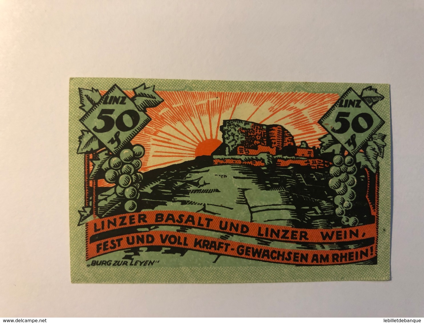 Allemagne Notgeld Linz 50 Pfennig - Collections