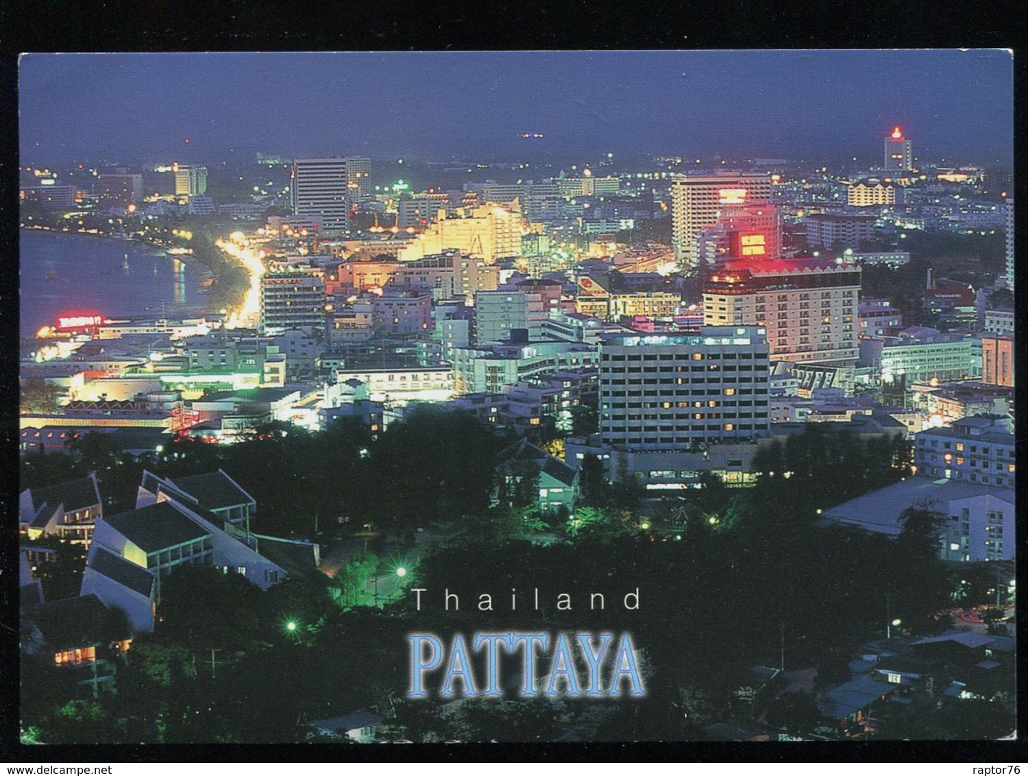 CPM Thailande PATTAYA City By Night - Thaïlande