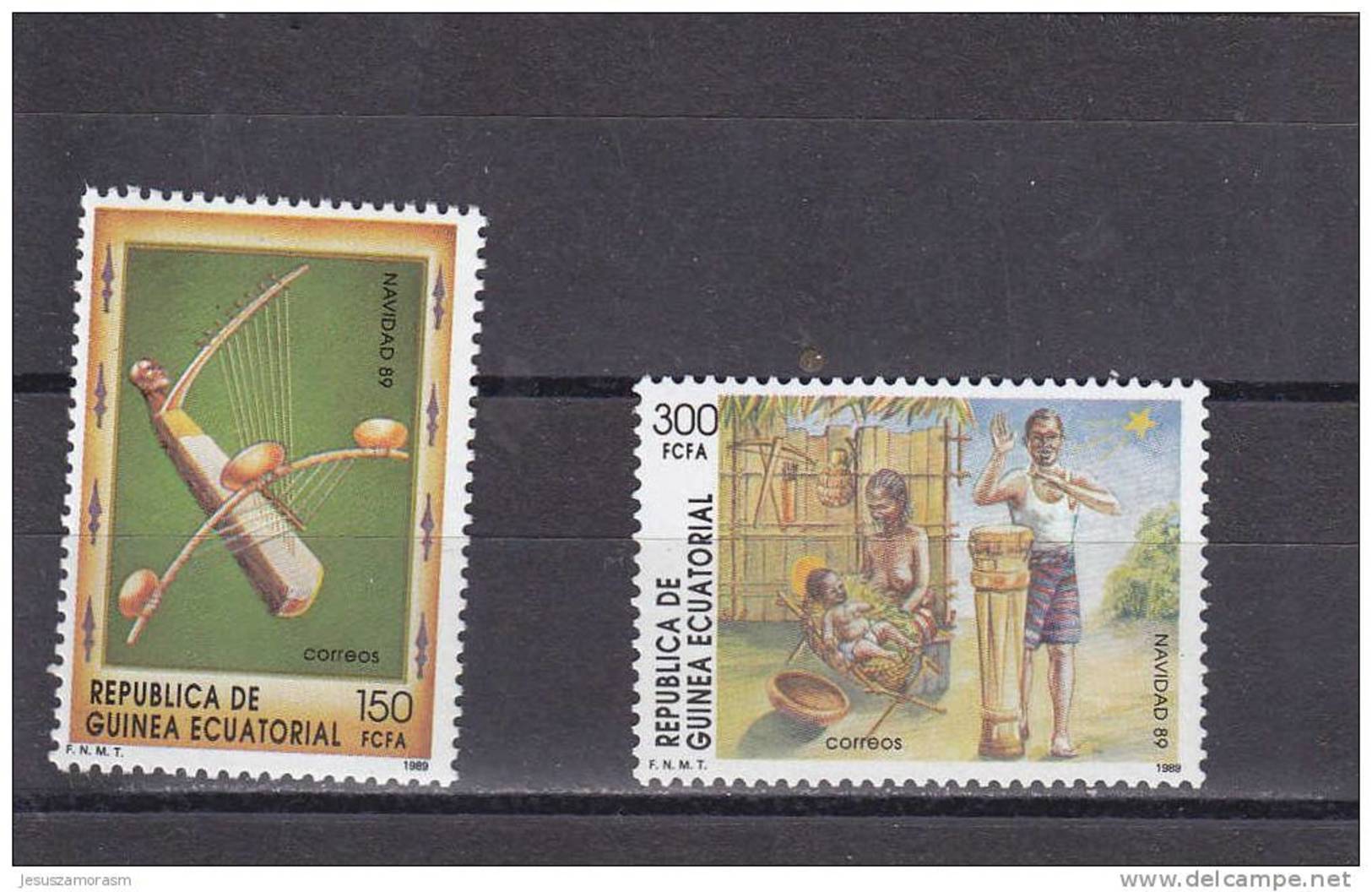 Guinea Ecuatorial Nº 118 Al 119 - Guinea Ecuatorial