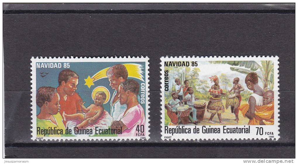 Guinea Ecuatorial Nº 71 Al 72 - Guinea Ecuatorial