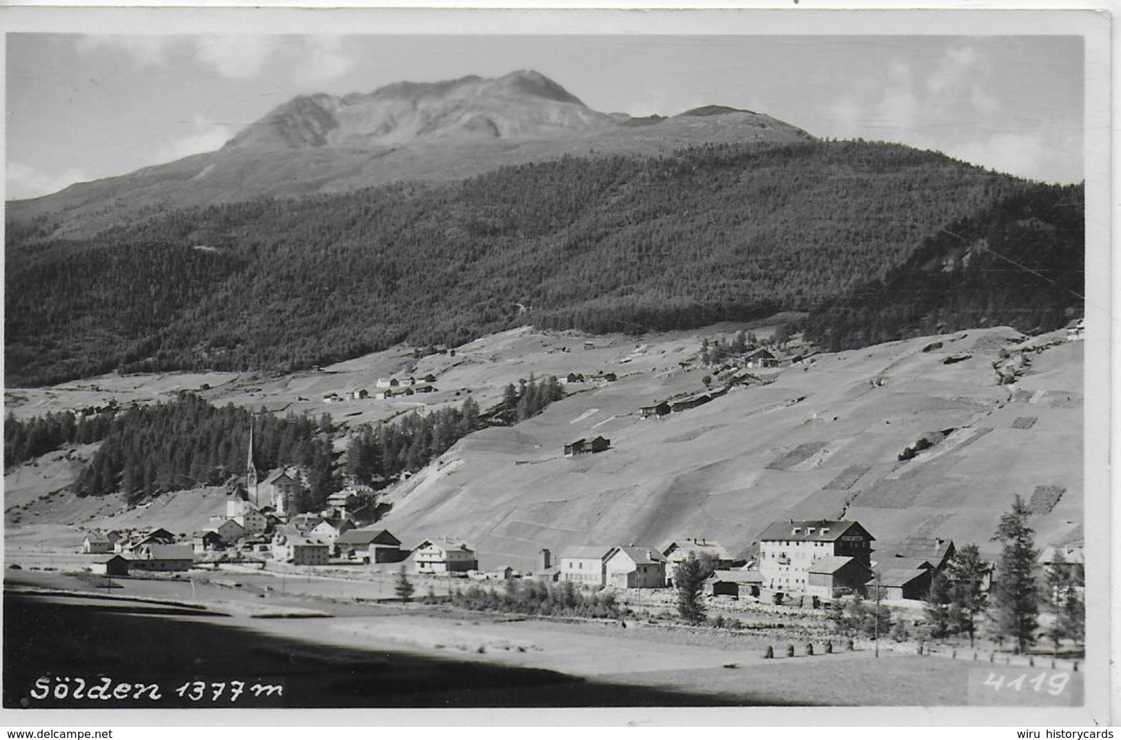 AK 0240  Sölden - Verlag Much Heiss Um 1938 - Sölden