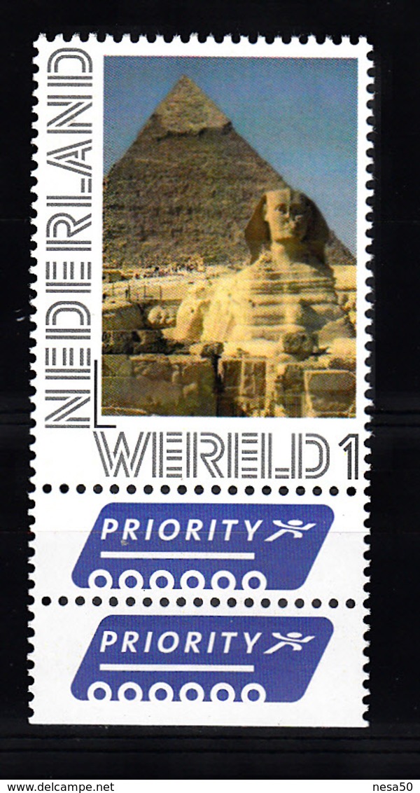 Nederland Persoonlijke Wereld Internationale Zegel: Thema: Sphinx, Egypte - Ongebruikt