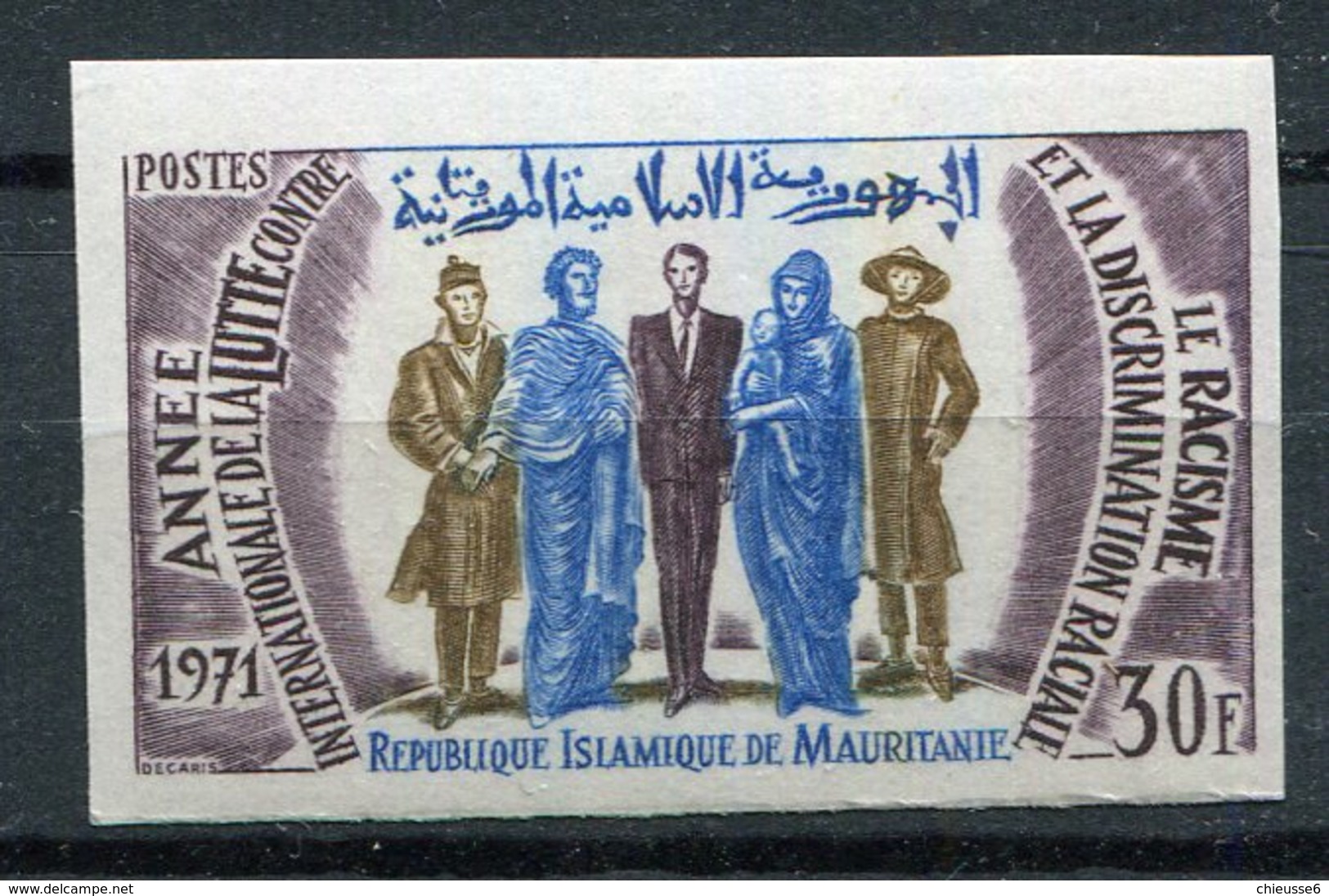 Mauritanie ** ND N° 291 - Racisme - Mauretanien (1960-...)