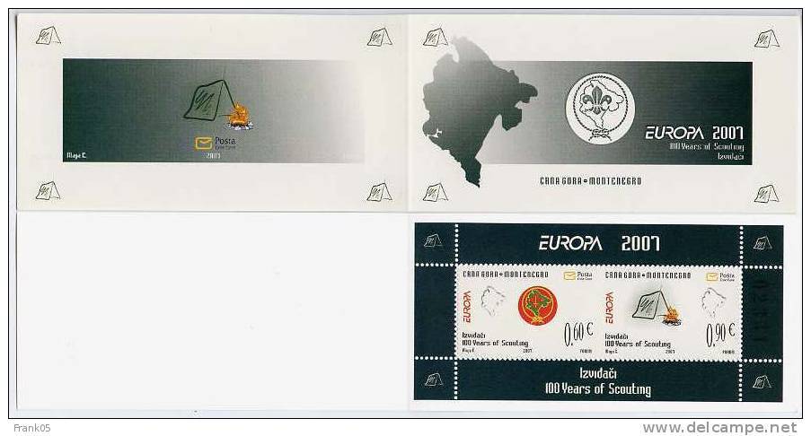 Montenegro / Crne Gore 2007 MH/booklet EUROPA ** - 2007