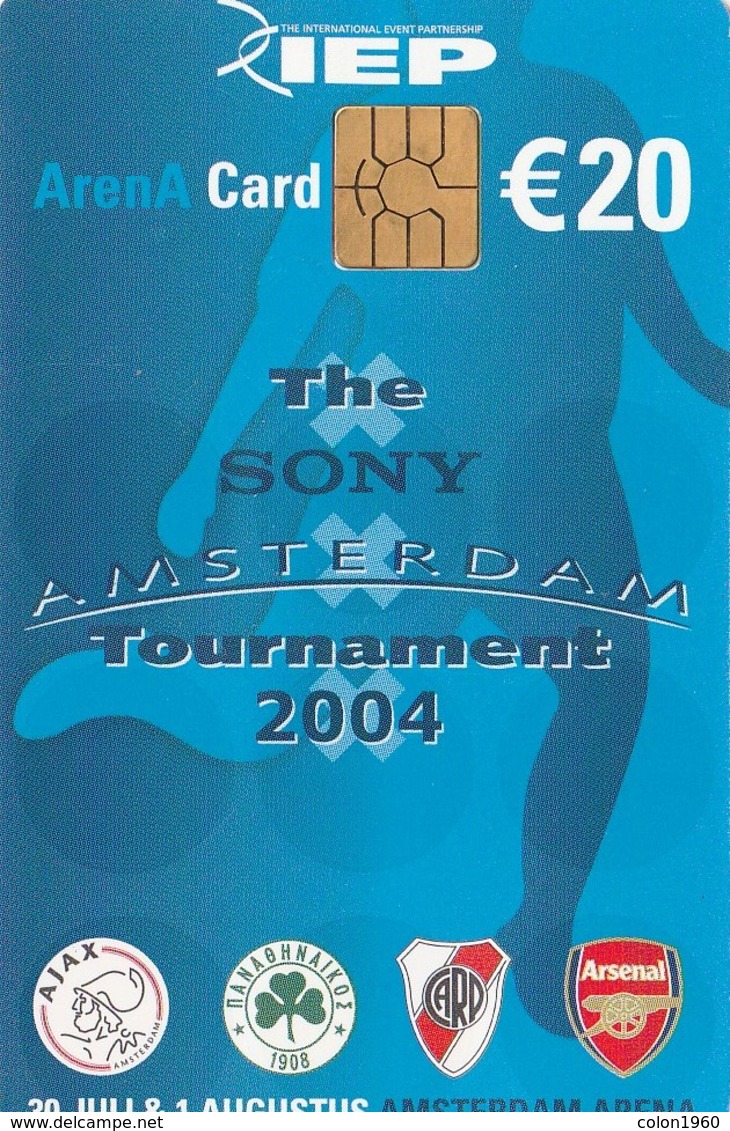 TARJETA FUNCIONAL DE AMSTERDAM ARENA CARD DE HOLANDA (CHIP), FUTBOL. Sony Amsterdam Tournament 2004.  A063.03 (198) - Otros & Sin Clasificación