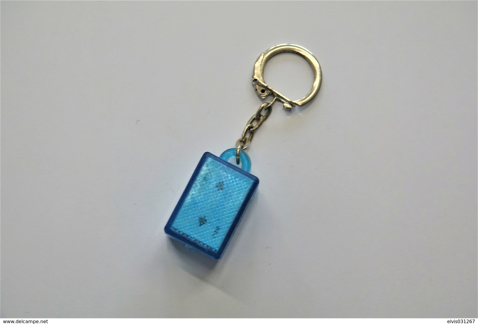 Vintage KEYCHAIN : SMALL DECK OF PLAYING CARDS  -MINIATURE-  RaRe - 1980's - Porte-cles - Porte-clefs