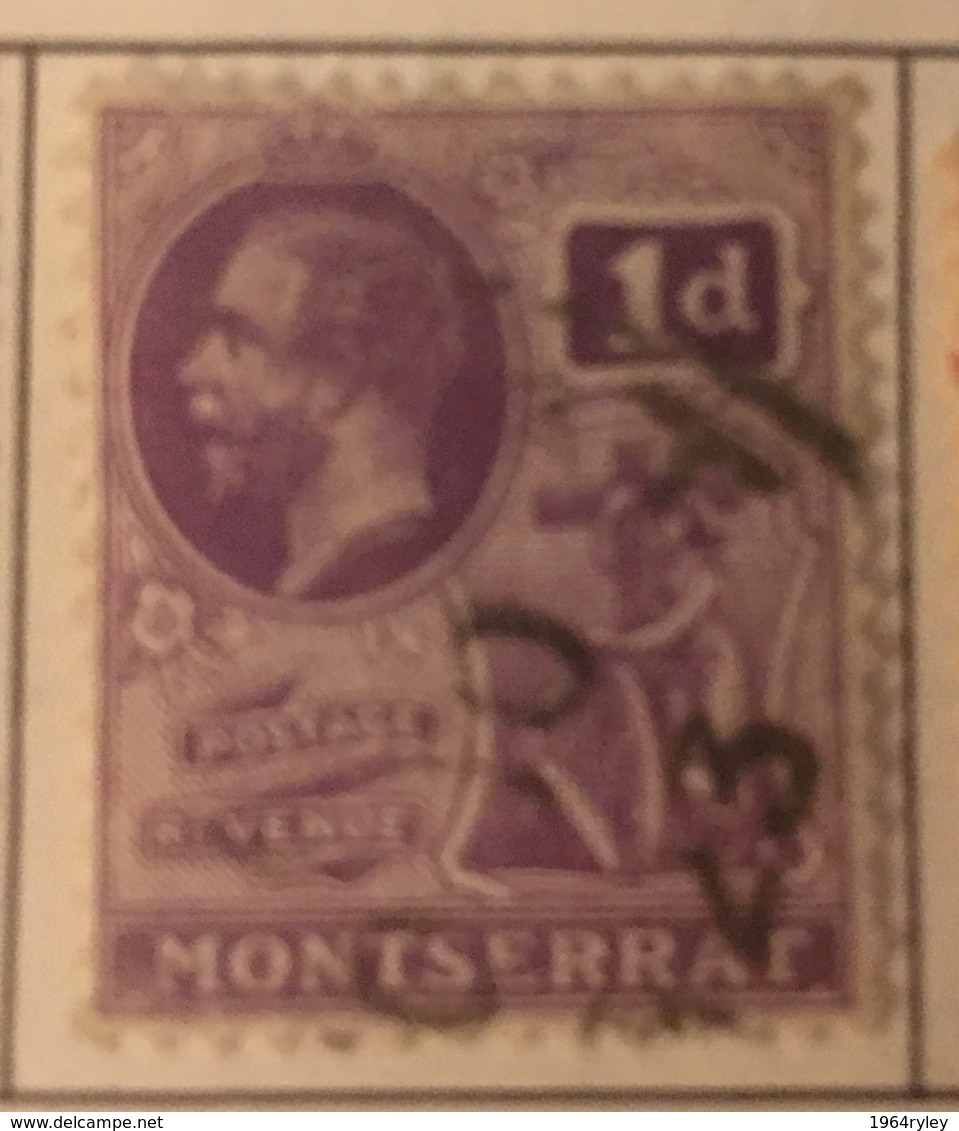 Montserrat - (0) - 1922-1929 - # 56 - Montserrat