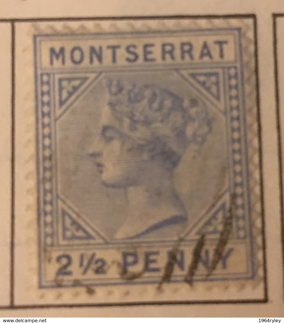 Montserrat - (0) - 1885 - # 8 - Montserrat
