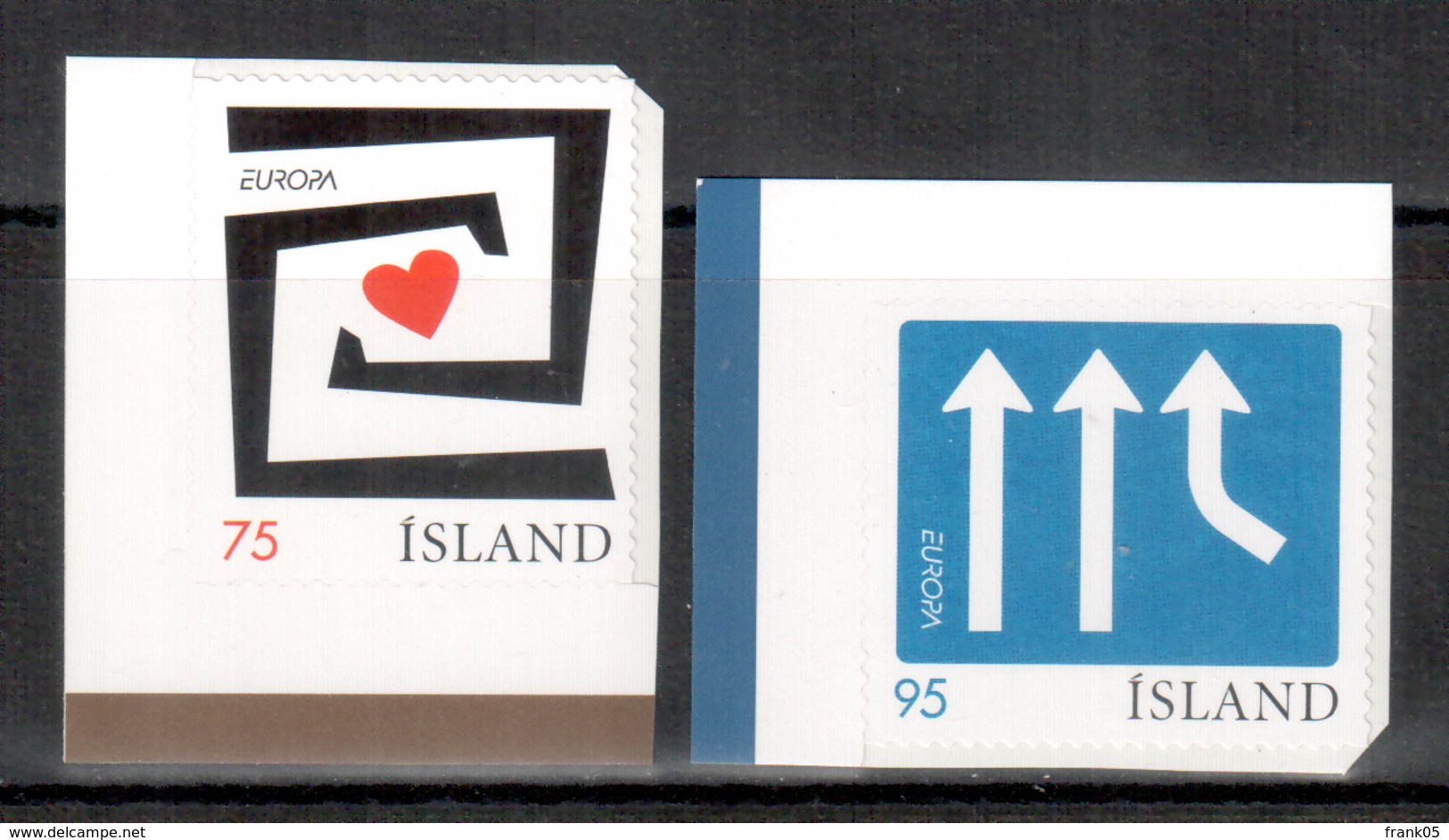 Island / Iceland / Islande 2006 Satz/set EUROPA Selbstklebend/set Selfadhesive ** - 2006