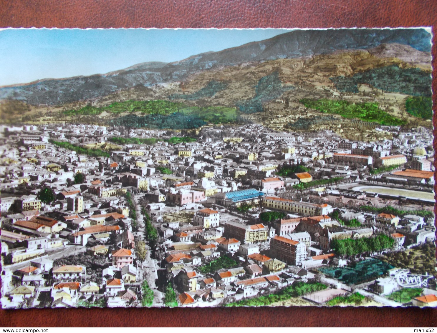 ALGÉRIE - BLIDA - Vue D'ensemble Aérienne. (CPSM) - Blida