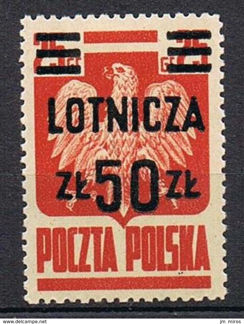 POLOGNE POSTE AERIENNE 17a* - Neufs