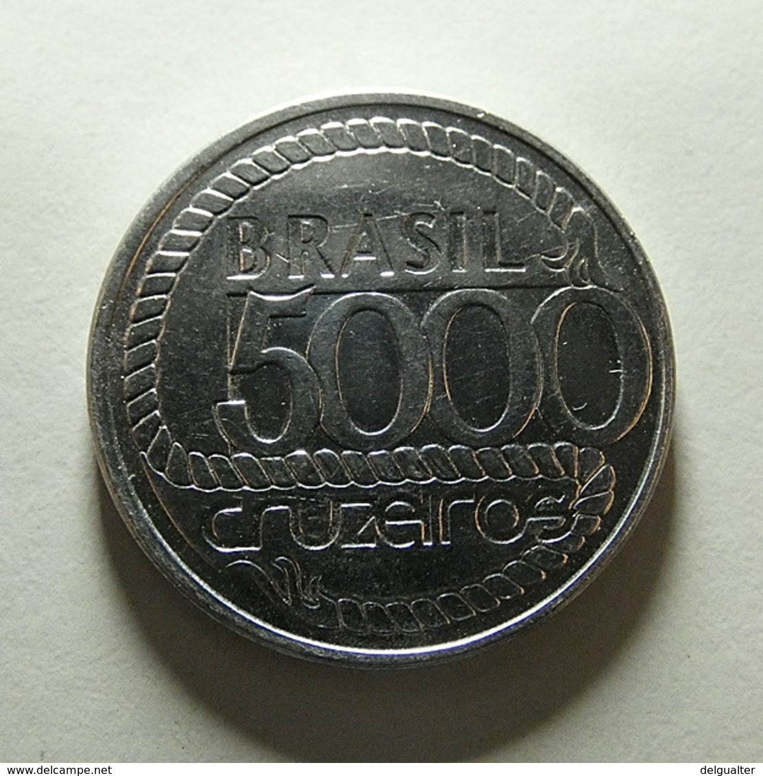 Brazil 5000 Cruzeiros Tiradentes 1992 - Brazil