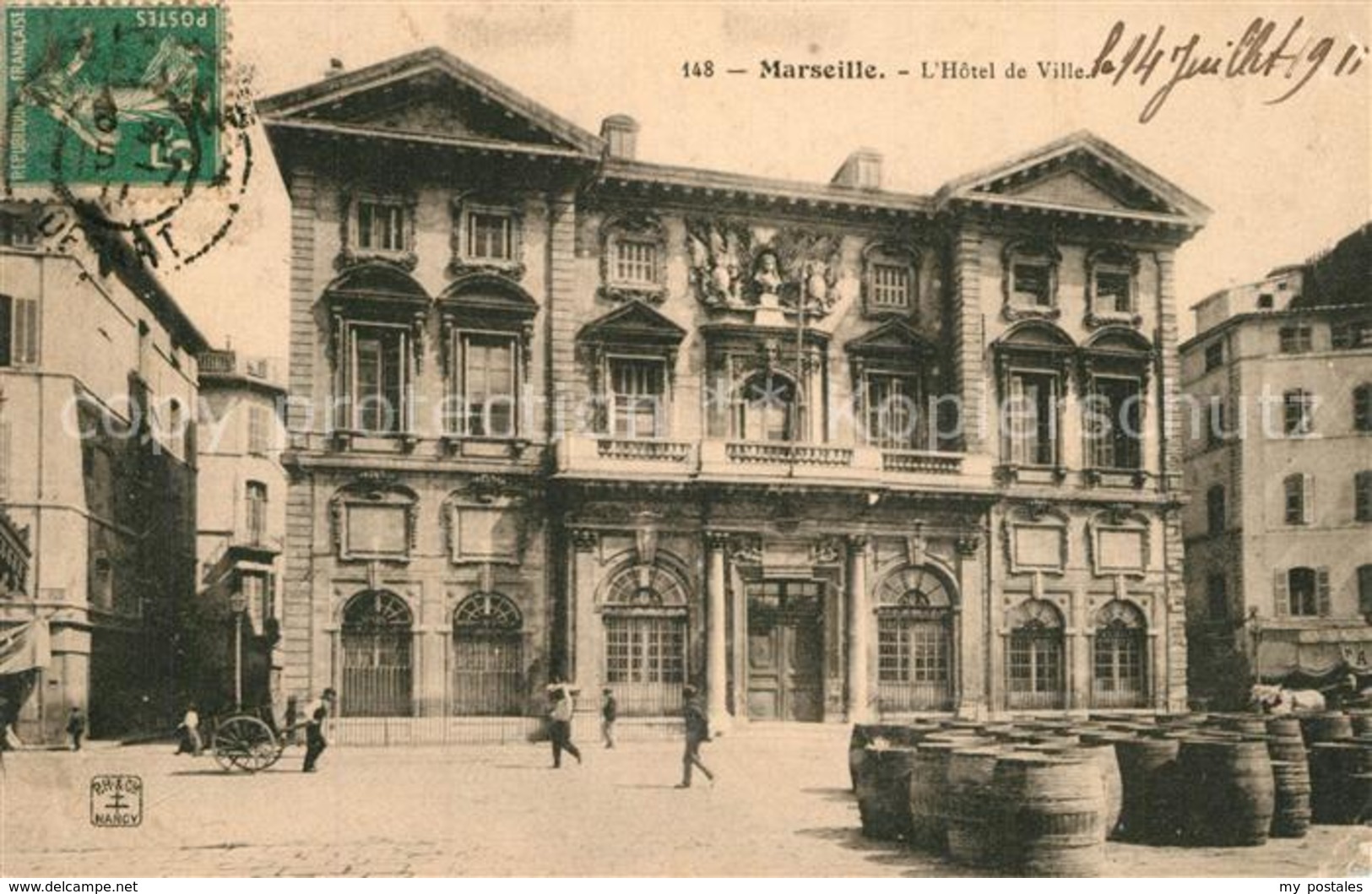 13519575 Marseille_Bouches-du-Rhone Hotel De Ville Marseille - Autres & Non Classés