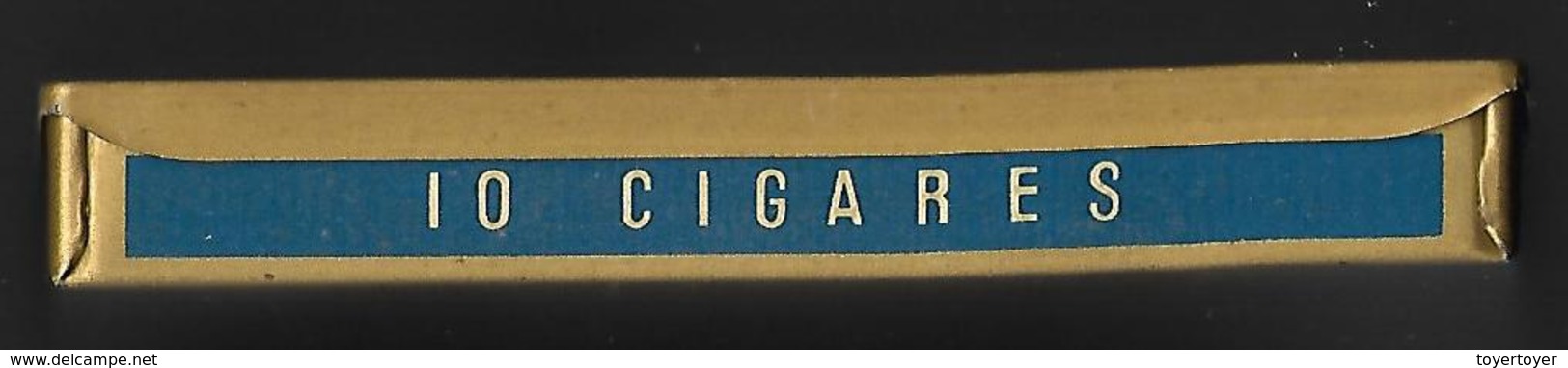 D398  Boite à Cigares Métalique Vide BATAVIA - Scatola Di Sigari (vuote)